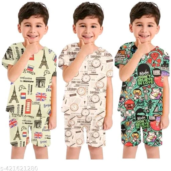 Unique Boys Nightsuits - 10-11