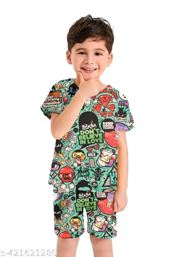 Unique Boys Nightsuits - 10-11