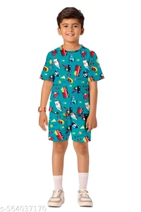 Elegant Boys Nightsuits - 4-5
