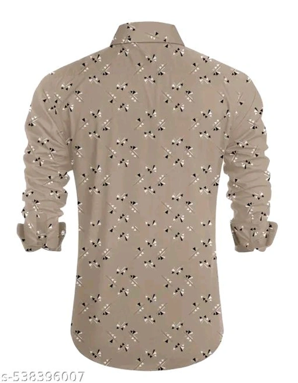Men's Micro Print Regular Spread Collar Shirts - Xxl