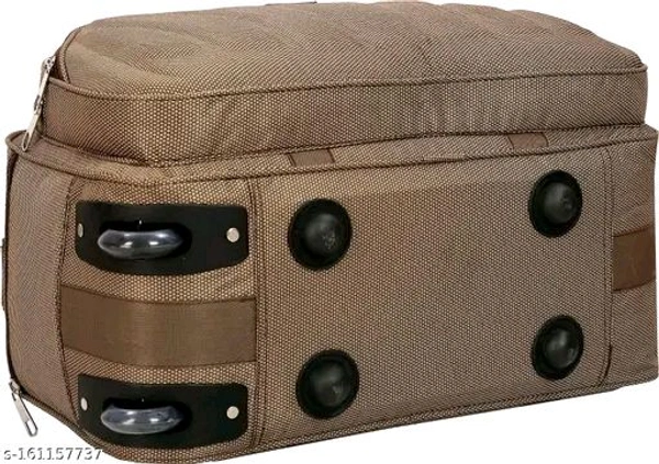 60 L Strolley Duffel Bag - Unisex Polyester Medium Size Travel Weekender Duffle Bag for Men & Women Luggage Bag For Men and Women