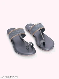 Women Stylish Flat Toe Ring Sandal - 4