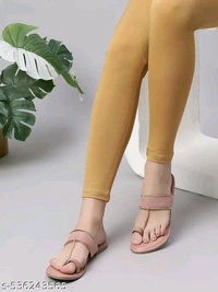 Women Stylish Flat Toe Ring Sandal - 5
