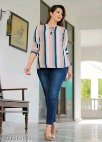 Trendy Feminine Women Tops & Tunics - S