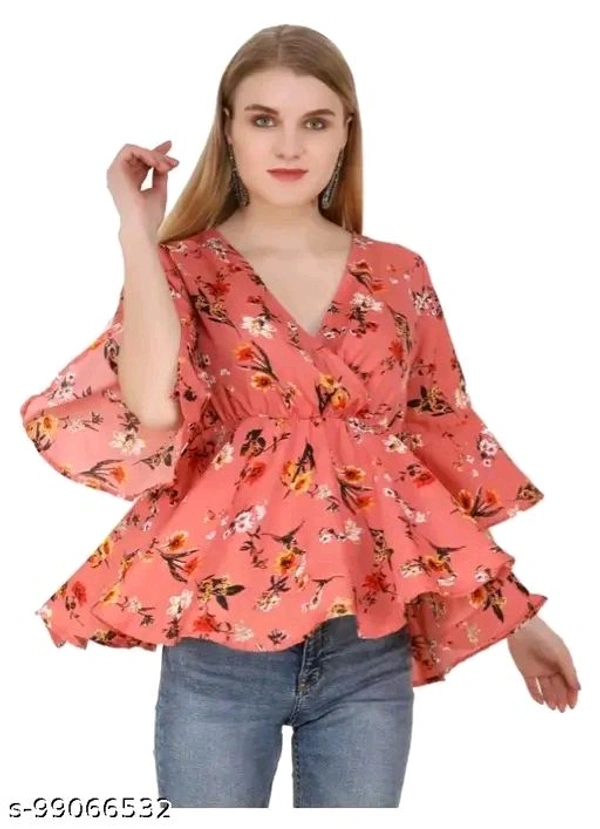Charvie Wrap Top - S