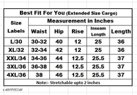 Pack of "Brown & Beige" Extended Cargo Pant For Women - Xl