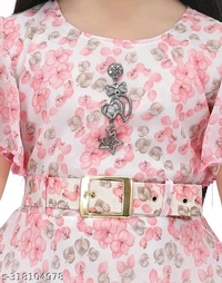 Modern Fancy Girls Frock & Dresses - 1-2 Years