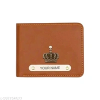 Customized Name Men's Wallet Pen & Keychain Combo With Name Engraved