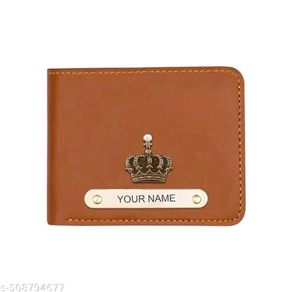 Customized Name Men's Wallet Pen & Keychain Combo With Name Engraved