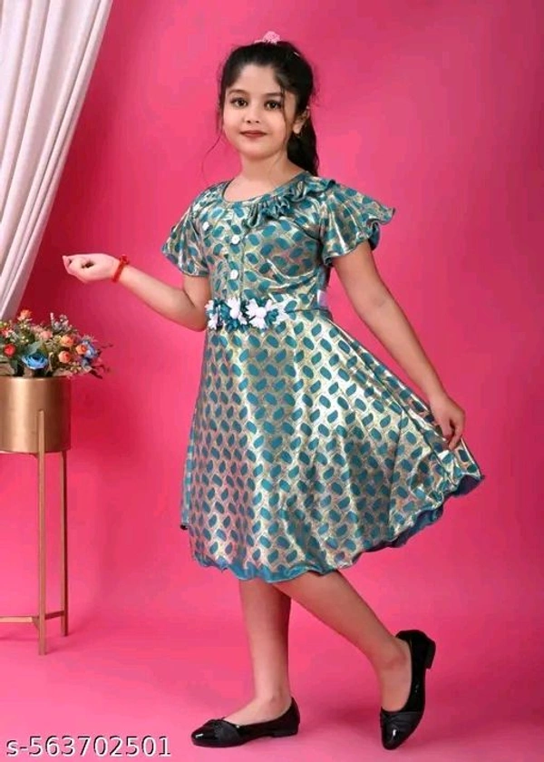 Agile Stylish Girls Frocks & Dresses - 2-3
