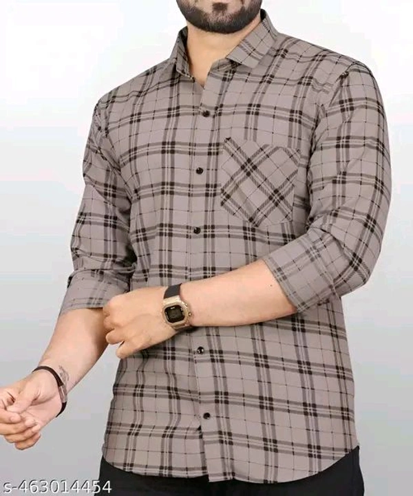 Trendy Modern Men Shirts - M