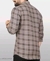 Trendy Modern Men Shirts - M