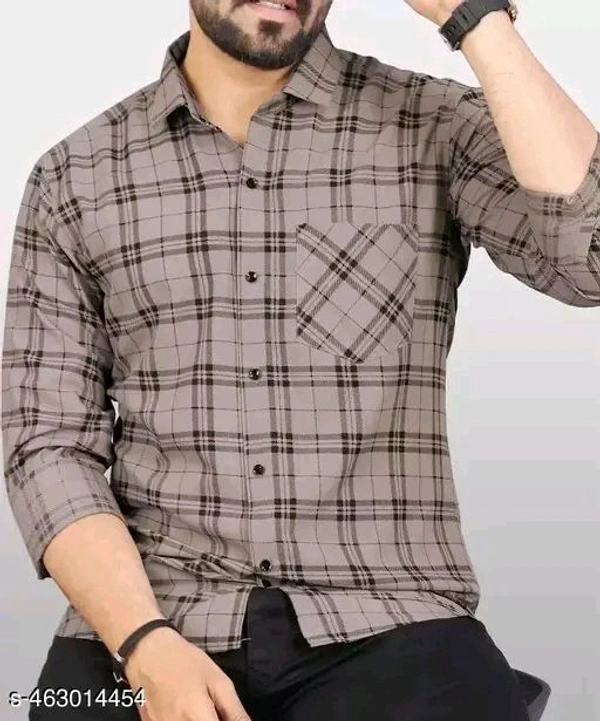 Trendy Modern Men Shirts - L