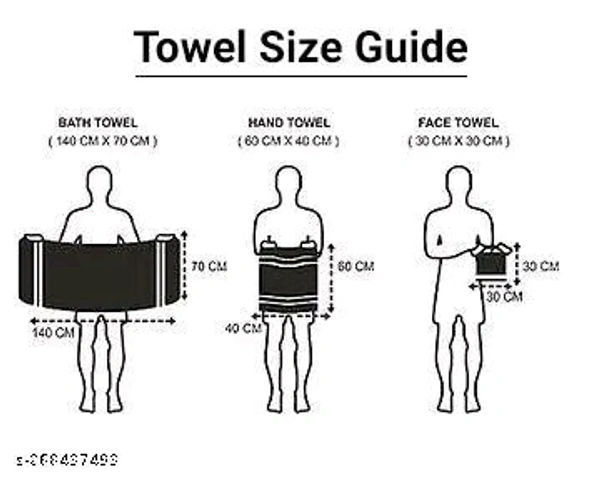 Voguish Attractive Bath Towels