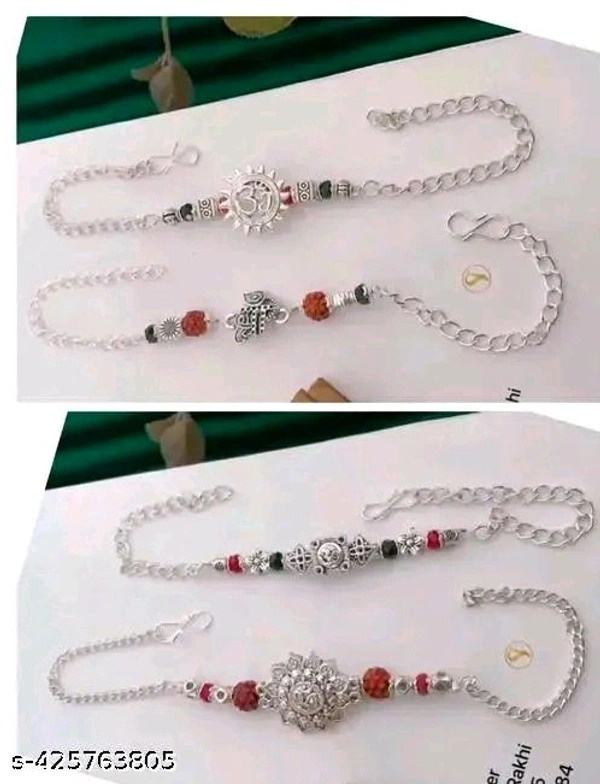 Bhai Bhabhi rakhi Combo (Pack Of 4 Pis)