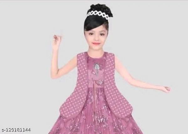 EASTWARDS GIRLS FANCY GOWN - 4-5