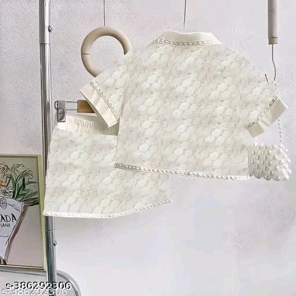 Cute Stylish Girls Top & Bottom Sets - 3-4 Years