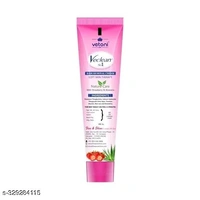 Vetoni Veclean No.1 Hair Removal Cream for Men and Women – Smooth & Painless Hair Removal with Strawberry Freshness and Skin-Soothing Care,(40 gm),Pack of 3 Each (120 gm