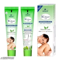 Vetoni Veclean No.1 Hair Removal Cream for Men & Women | Smooth Skin with Lemon & Aloe Vera | Gentle, Effective & Easy Hair Removal at Home,(40 g ), Pack of 5 Each (200 gm)