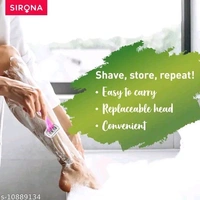 Sirona Hygiene Reusable 4 Blade Hair Removal Razor for Women  - Pack of 1