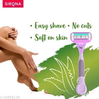 Sirona Hygiene Reusable 4 Blade Hair Removal Razor for Women  - Pack of 1