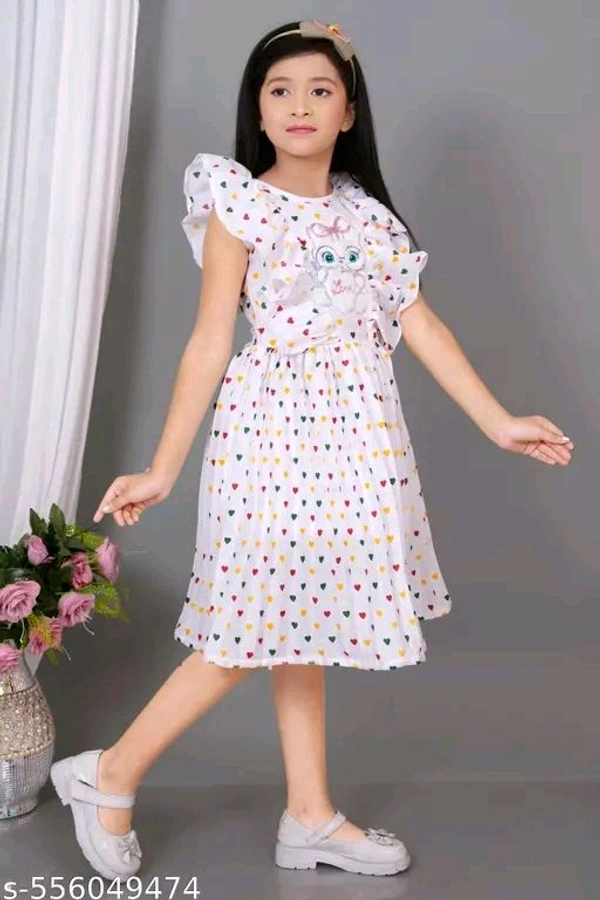 Modern Classy Girls Frocks & Dresses - 8-9