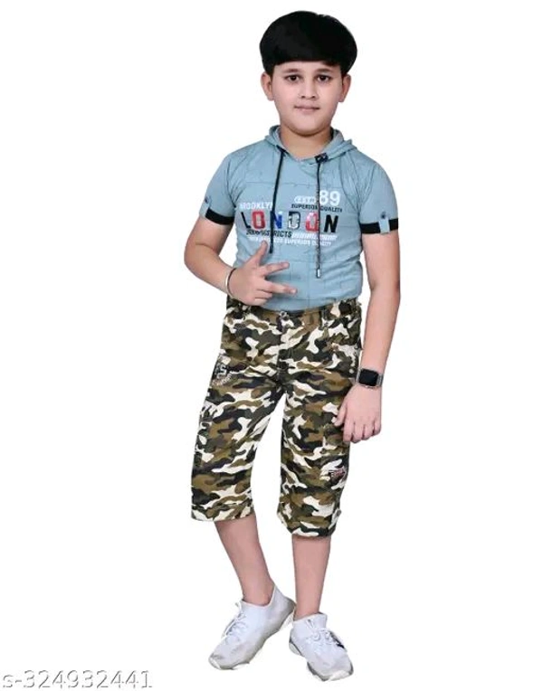 Modern Funky Kids Boys Shorts - 7-8