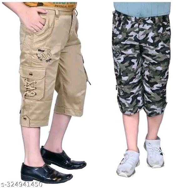 Cutiepie Stylish Kids Boys Shorts - 7-8