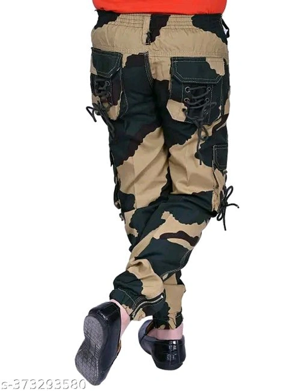 Military Boys Track Pant Stylish Six Pocket Boys Cargo Jeans Pant / Kids Denim Jogger  Denim Jeans Pant - 6-7 Years