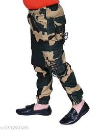 Military Boys Track Pant Stylish Six Pocket Boys Cargo Jeans Pant / Kids Denim Jogger  Denim Jeans Pant - 12-13
