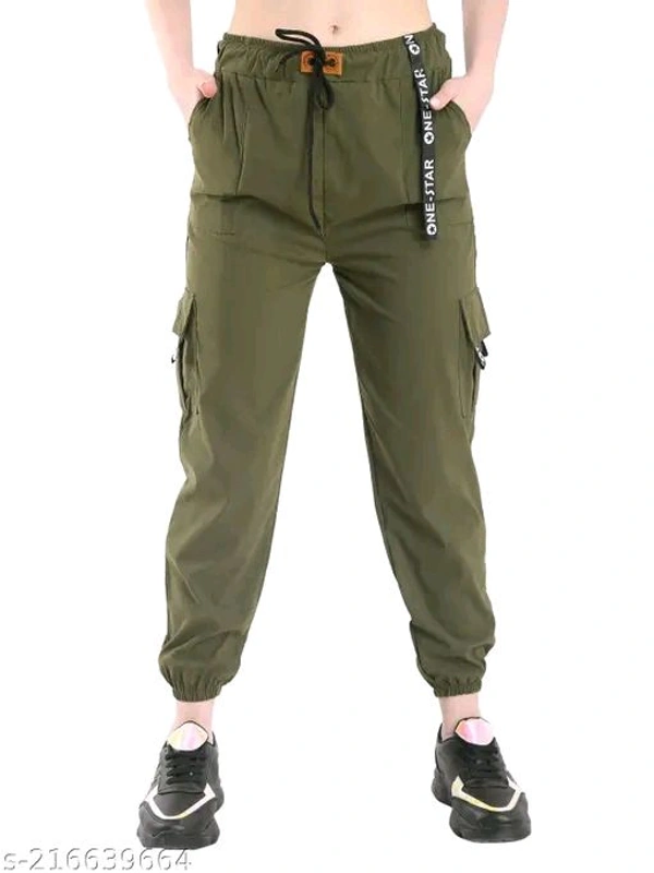 trousers cargo joggers for women and girls - 26