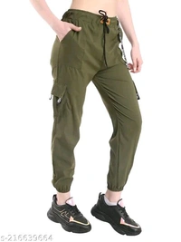 trousers cargo joggers for women and girls - 30