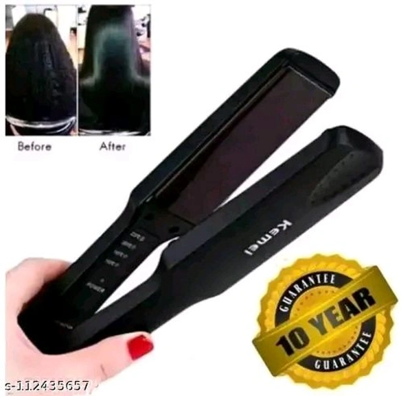Highex / Black, Plastic / Hair straightener, Pack of 1