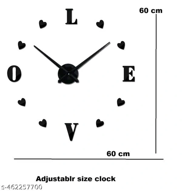 Stylish wooden wall clock for Home Office