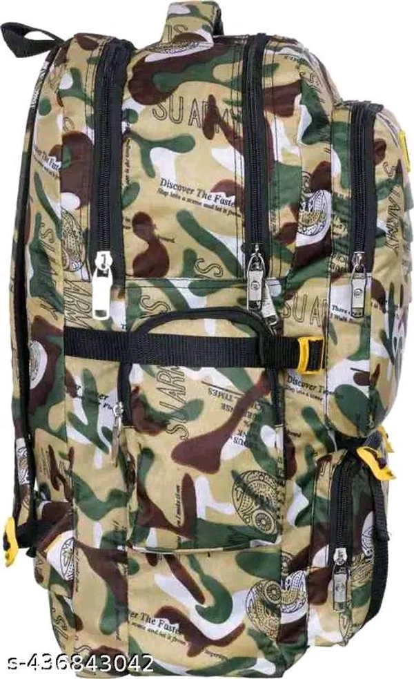 Military Print Backpack Hiking/Trekking/Rucksack Bags for Men & Women - 55 Liters