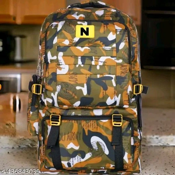 Military Print Backpack Hiking/Trekking/Rucksack Bags for Men & Women - 55 Liters