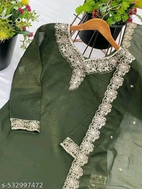 New Designer Party Wear Look Stylish Suit - M