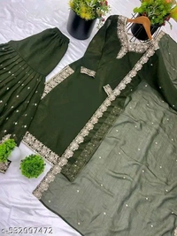 New Designer Party Wear Look Stylish Suit - Xl