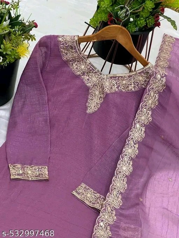 New Designer Party Wear Look Stylish Suit - Xl