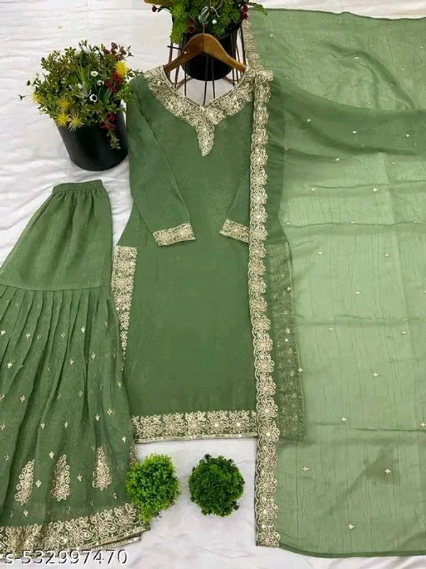 New Designer Party Wear Look Stylish Suit - Xxl
