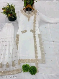 New Designer Party Wear Look Stylish Suit - Xxl