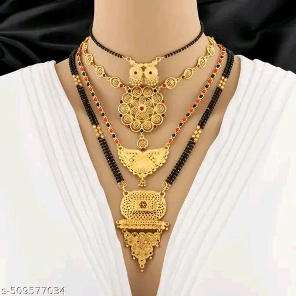 beautiful mangalsutra combo for women(pack of 2)