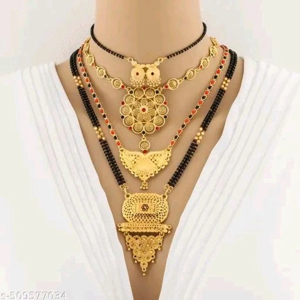 beautiful mangalsutra combo for women(pack of 2)
