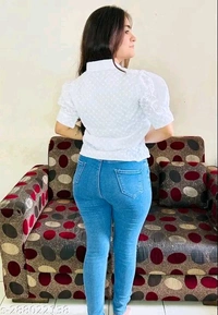 Pretty Graceful Women Tops & Tunics - M