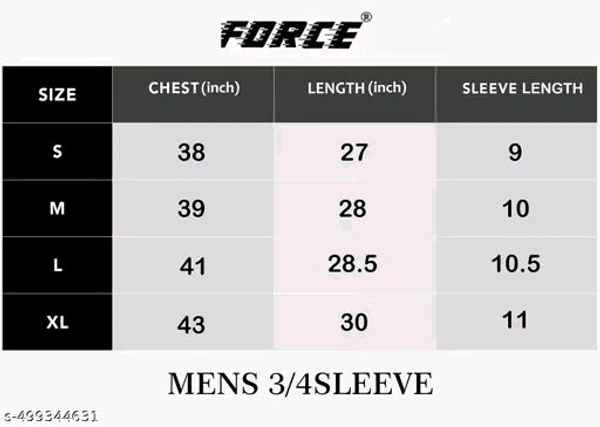 Force Men Solid Casual Brown T-Shirt - M