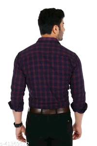 Branded check shirt for Men, Single pocket, Full sleeves vol1 Shirts for Men, Shirts for Men, Best Shirts for Men, Trending Shirts for Men, Men Shirts New Collection, Check Shirts for Men, Men Shirts - Xxl