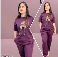 LATEST CORD SET FOR WOMEN, CORD SET/NIGHT SUIT/ACTIVE WEAR/GYM WEAR/CASUAL WEAR/AIRPORT LOOK - M