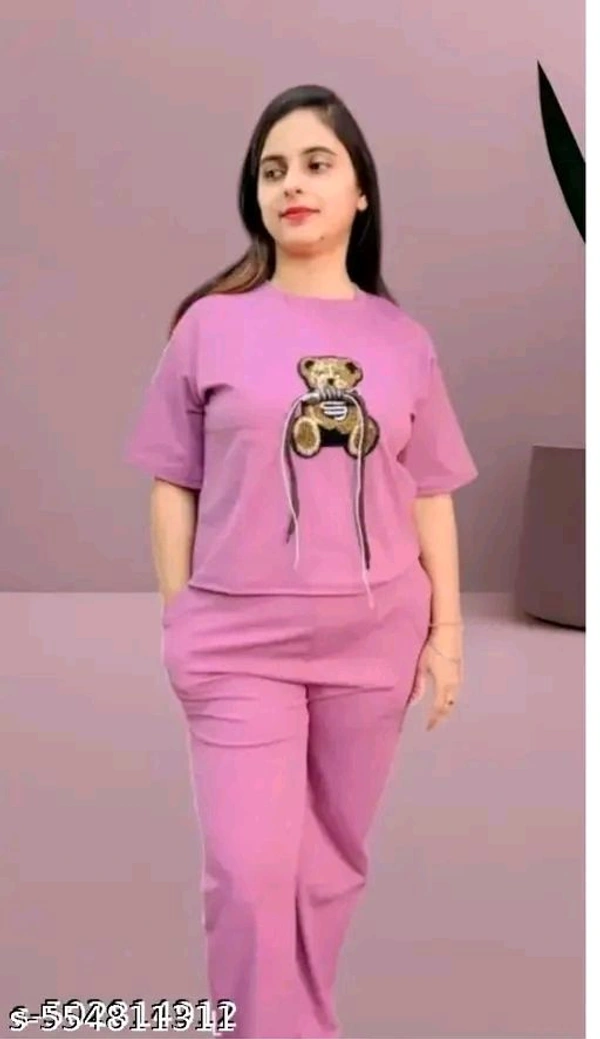 LATEST CORD SET FOR WOMEN, CORD SET/NIGHT SUIT/ACTIVE WEAR/GYM WEAR/CASUAL WEAR/AIRPORT LOOK - L