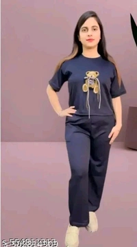 LATEST CORD SET FOR WOMEN, CORD SET/NIGHT SUIT/ACTIVE WEAR/GYM WEAR/CASUAL WEAR/AIRPORT LOOK - L
