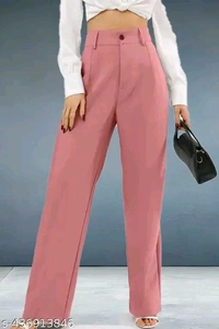 New Stylish Trendy Partywear Co-ord Set, Cord set, T-shirt & Bottom Sets For Women & girl's With Trouser Pant - Xl